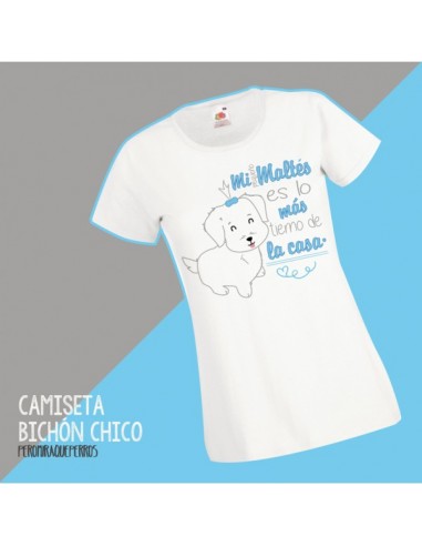 Camiseta Bichón Maltes Chico