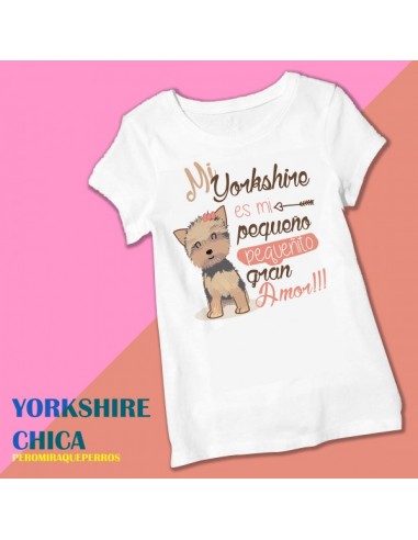 Camiseta Yorkshire Chica!